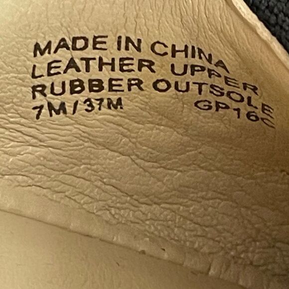 Michael Kors Dixie Bow Ballet Flats Black Leather Patent Cap Toe Slip-On 7 - Picture 11 of 11